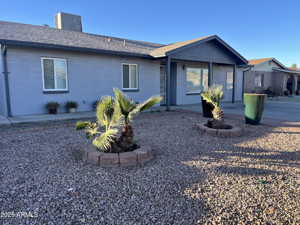 view of ranch-style house