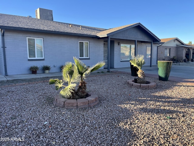 view of ranch-style house