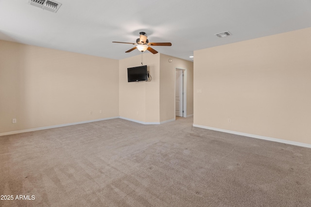4202 N 21st St Unit 1, Phoenix, AZ 85016 - empty room featuring ceiling fan and carpet floors