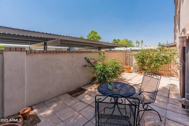4202 N 21st St Unit 1, Phoenix, AZ 85016 - view of patio featuring outdoor dining space