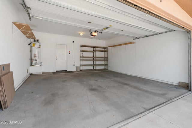 4202 N 21st St Unit 1, Phoenix, AZ 85016 - garage with water heater and a garage door opener