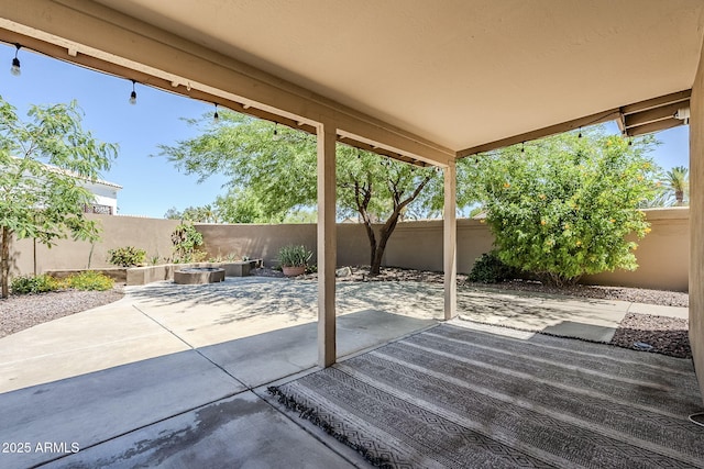 1311 N Congress Dr, Chandler, AZ 85226 - view of patio with a fenced backyard