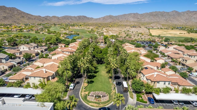 2540 N Stone Hill Rd, Buckeye, AZ 85396 - aerial view with a residential view, view of golf course, and a water and mountain view