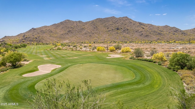 2540 N Stone Hill Rd, Buckeye, AZ 85396 - property view of mountains with golf course view