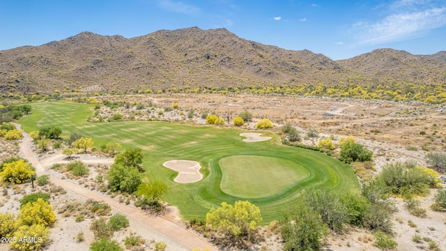 2540 N Stone Hill Rd, Buckeye, AZ 85396 - mountain view featuring view of golf course