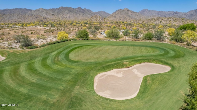 2540 N Stone Hill Rd, Buckeye, AZ 85396 - view of home's community with a mountain view and view of golf course