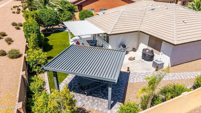2910 S Olivewood, Mesa, AZ 85212 - view from above of property