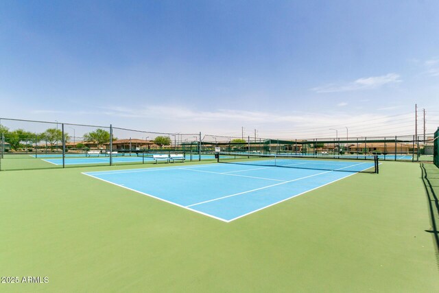 2910 S Olivewood, Mesa, AZ 85212 - view of tennis court with fence