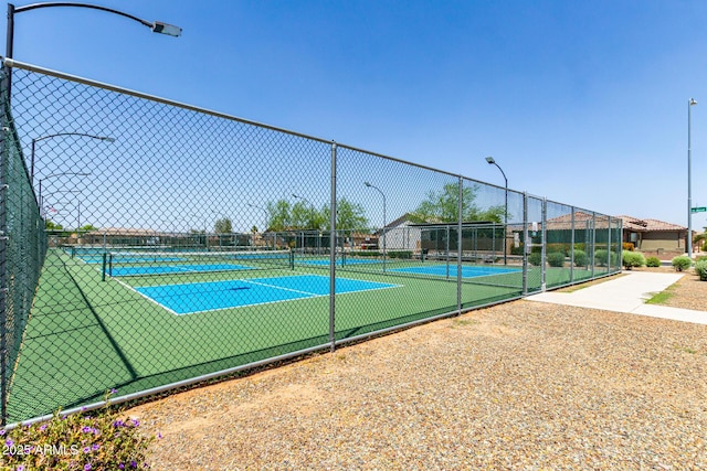 2910 S Olivewood, Mesa, AZ 85212 - view of tennis court with fence