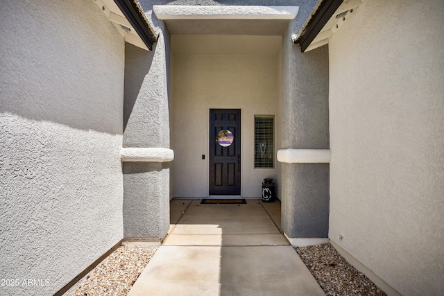 3523 W Rhapsody Dr, Sierra Vista, AZ 85650 - view of exterior entry with stucco siding
