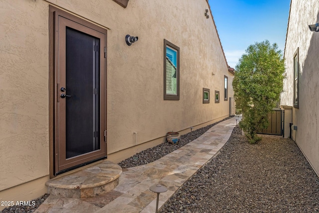 view of entrance to property