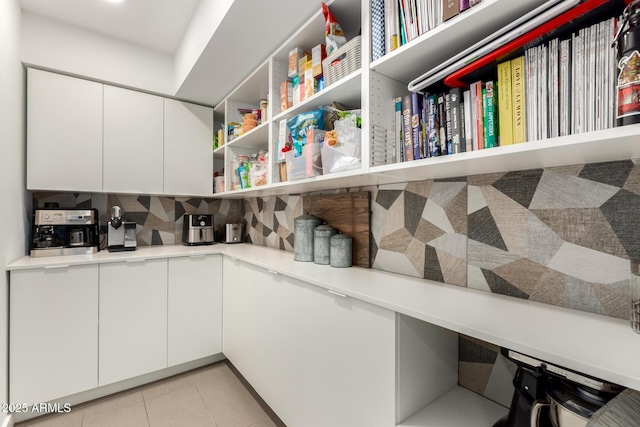 view of pantry
