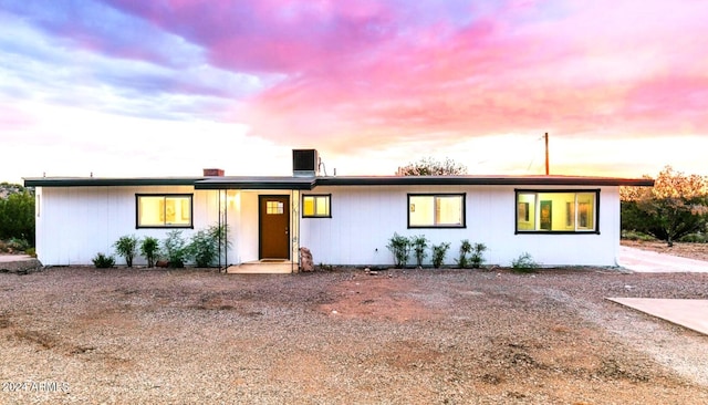 view of ranch-style home