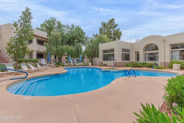 750 E Northern Ave E Unit 2145, Phoenix, AZ 85020 - community pool featuring a patio and fence