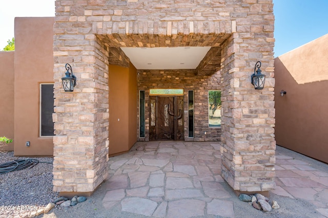 view of property entrance