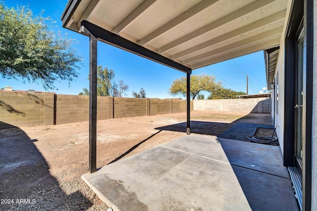 view of patio