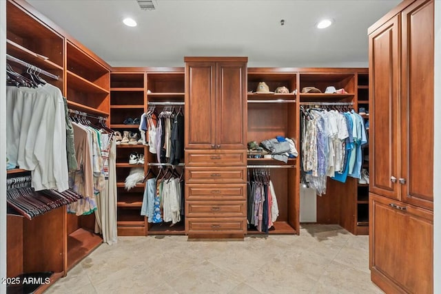 view of spacious closet