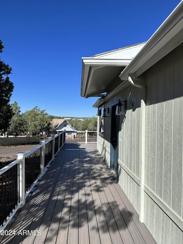 view of deck