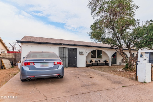 view of ranch-style house