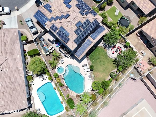 10637 W Eucalyptus Rd, Peoria, AZ 85383 - drone / aerial view of a pool