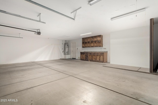 1625 E Daisy St, Casa Grande, AZ 85122 - garage with water heater and a garage door opener