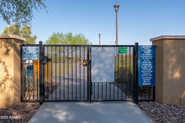 view of gate