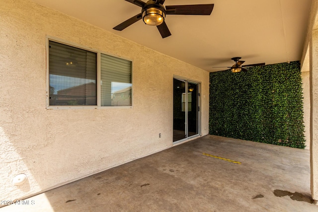 6637 W Watkins St, Phoenix, AZ 85043 - view of patio / terrace featuring ceiling fan