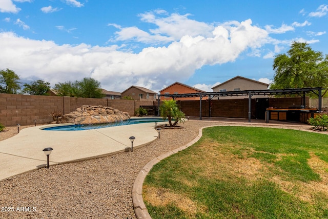 6637 W Watkins St, Phoenix, AZ 85043 - view of swimming pool featuring a patio area