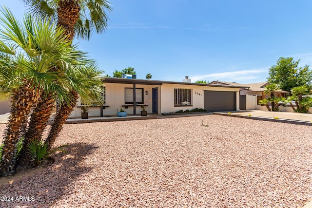 2041 E Harvard Dr, Tempe, AZ 85283 - ranch-style house featuring an attached garage and driveway