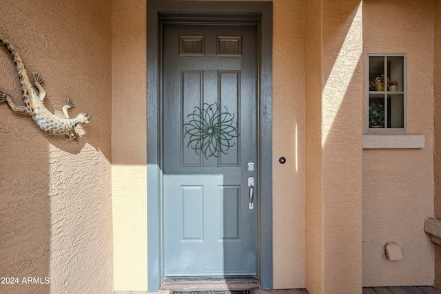 view of property entrance