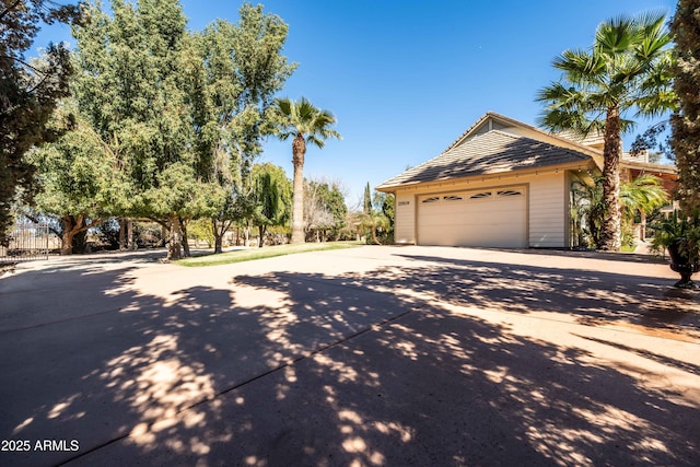 25509 S Lime Dr, Queen Creek, AZ 85142 - view of property exterior with a garage and driveway