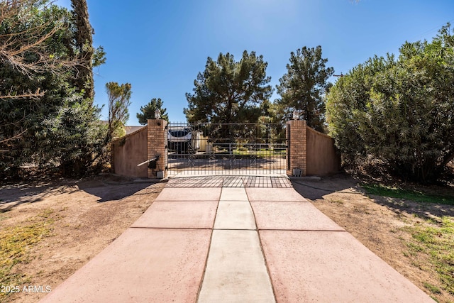 25509 S Lime Dr, Queen Creek, AZ 85142 - view of gate with fence