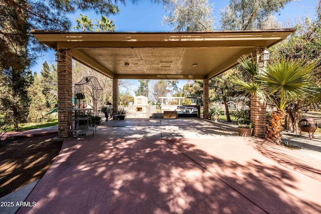 25509 S Lime Dr, Queen Creek, AZ 85142 - view of patio / terrace featuring a playground