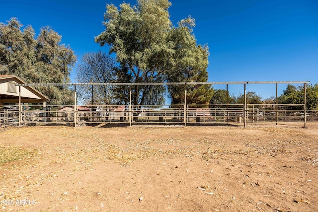 25509 S Lime Dr, Queen Creek, AZ 85142 - view of yard with an outdoor structure and an exterior structure