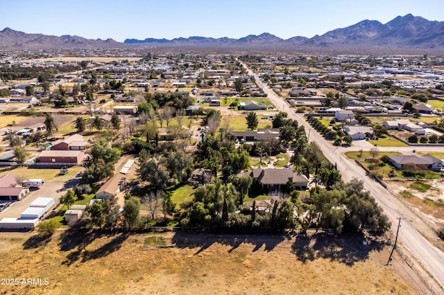 25509 S Lime Dr, Queen Creek, AZ 85142 - birds eye view of property featuring a residential view and a mountain view