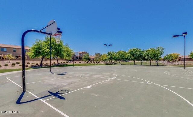 1950 E Dust Devil Dr, San Tan Valley, AZ 85143 - view of sport court with community basketball court