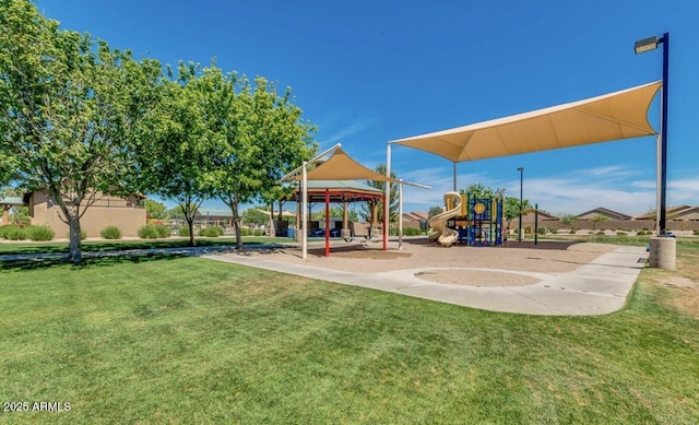 1950 E Dust Devil Dr, San Tan Valley, AZ 85143 - community playground featuring a yard and a gazebo