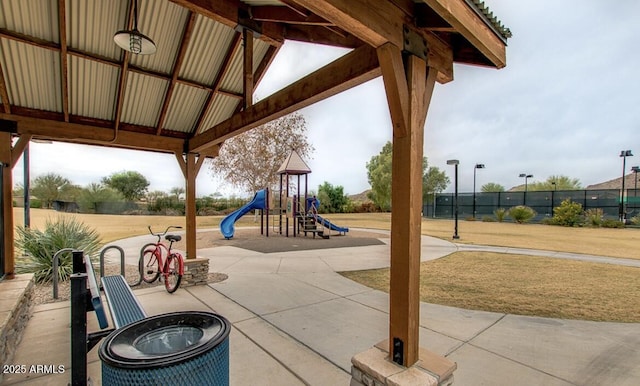 1950 E Dust Devil Dr, San Tan Valley, AZ 85143 - community play area with fence