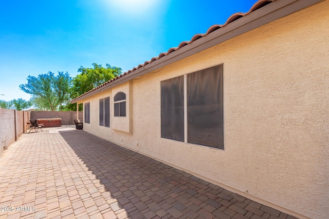 10209 W Jessie Ln, Peoria, AZ 85383 - view of patio featuring a fenced backyard