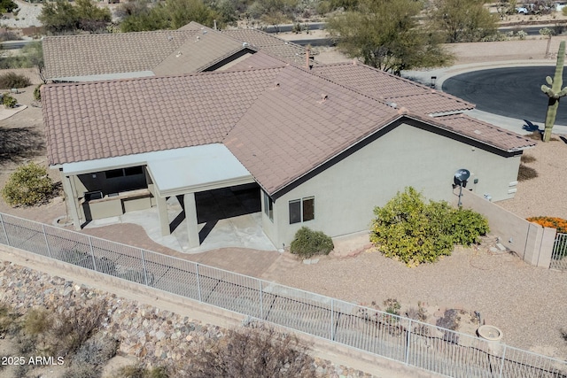 drone / aerial view