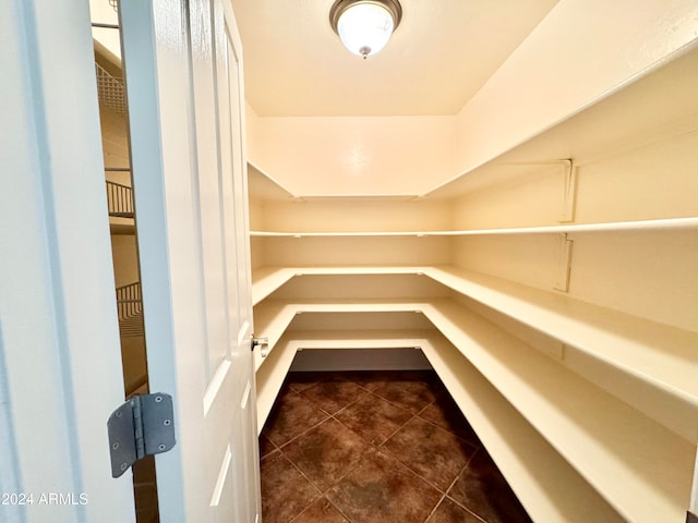 view of pantry