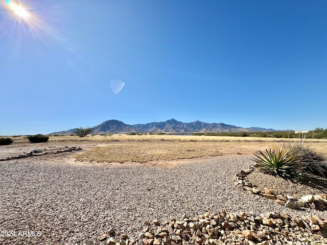 view of mountain feature