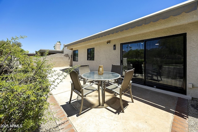 10538 E Gold Dust Cir, Scottsdale, AZ 85258 - view of patio with outdoor dining area