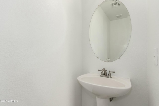 bathroom with a sink