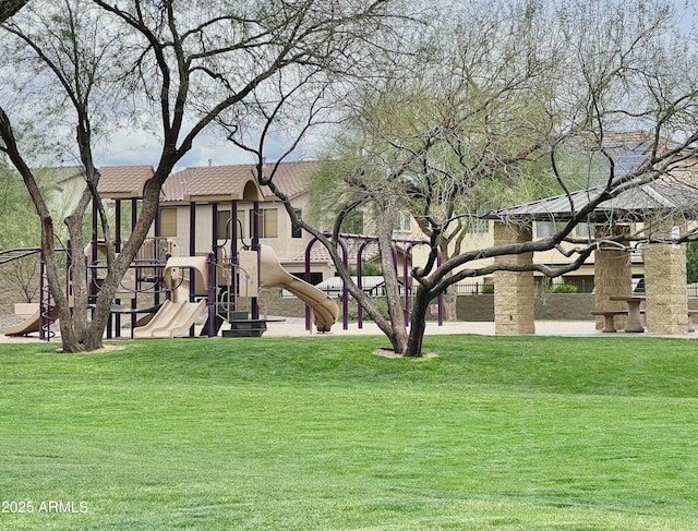 3421 W Warren Dr, Anthem, AZ 85086 - view of property's community featuring playground community and a yard