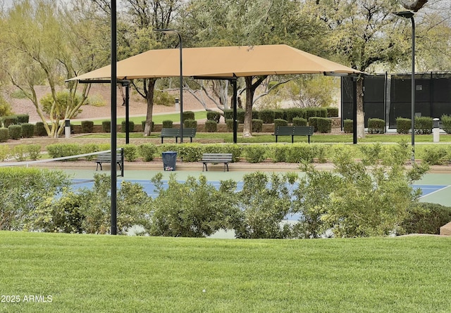 3421 W Warren Dr, Anthem, AZ 85086 - view of home's community with a gazebo and a yard