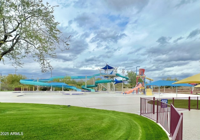 3421 W Warren Dr, Anthem, AZ 85086 - communal playground with fence and a yard