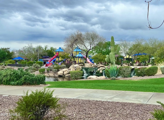 3421 W Warren Dr, Anthem, AZ 85086 - view of home's community featuring playground community and a yard