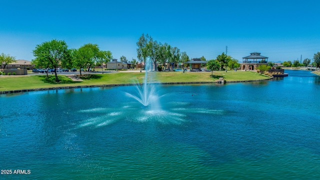 3400 S Whetstone Pl, Chandler, AZ 85286 - water view with a gazebo