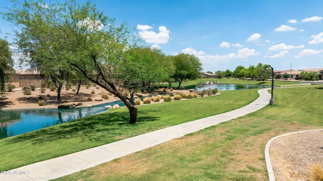 3400 S Whetstone Pl, Chandler, AZ 85286 - view of property's community with a water view and a yard